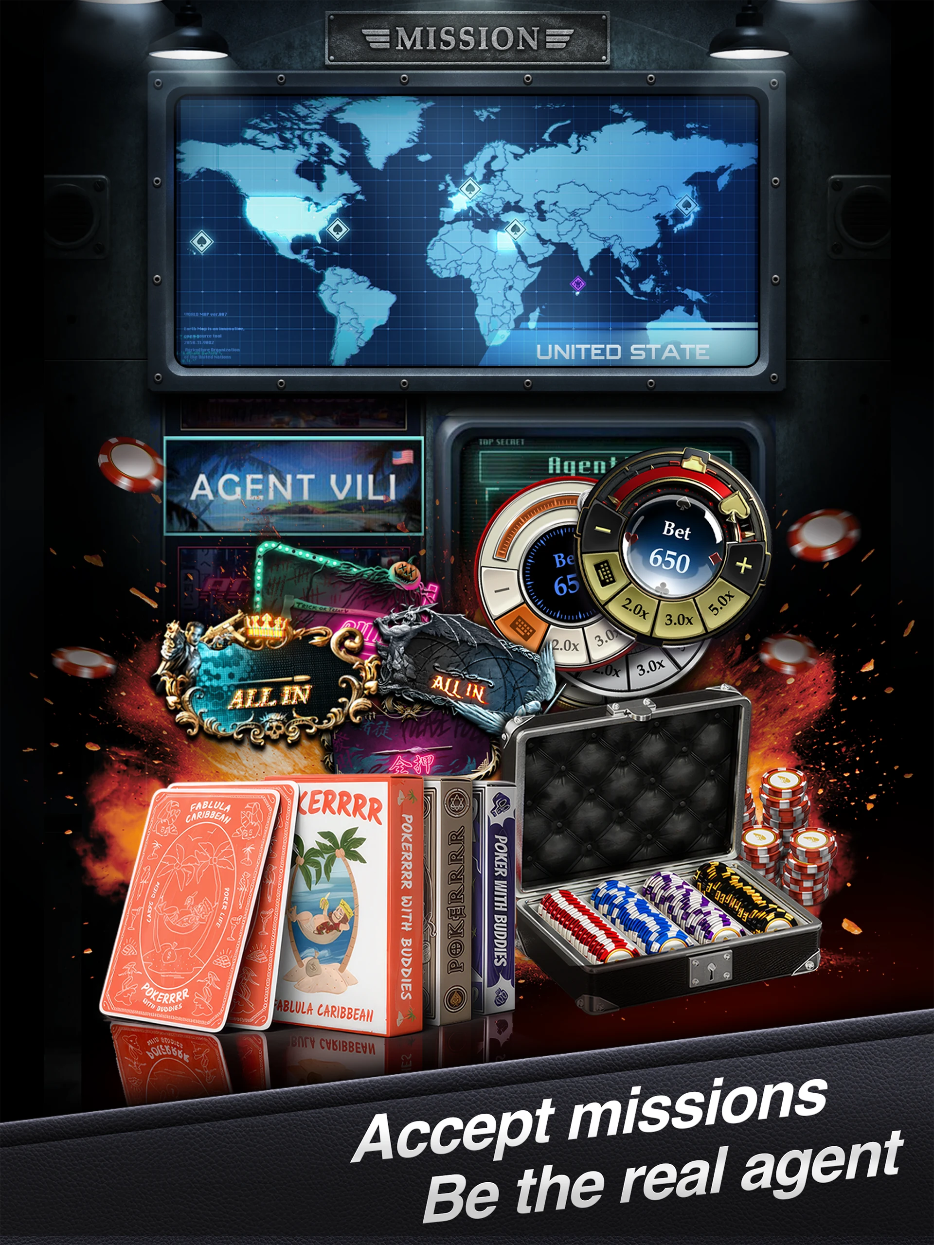 OFC: Pineapple Poker screenshot