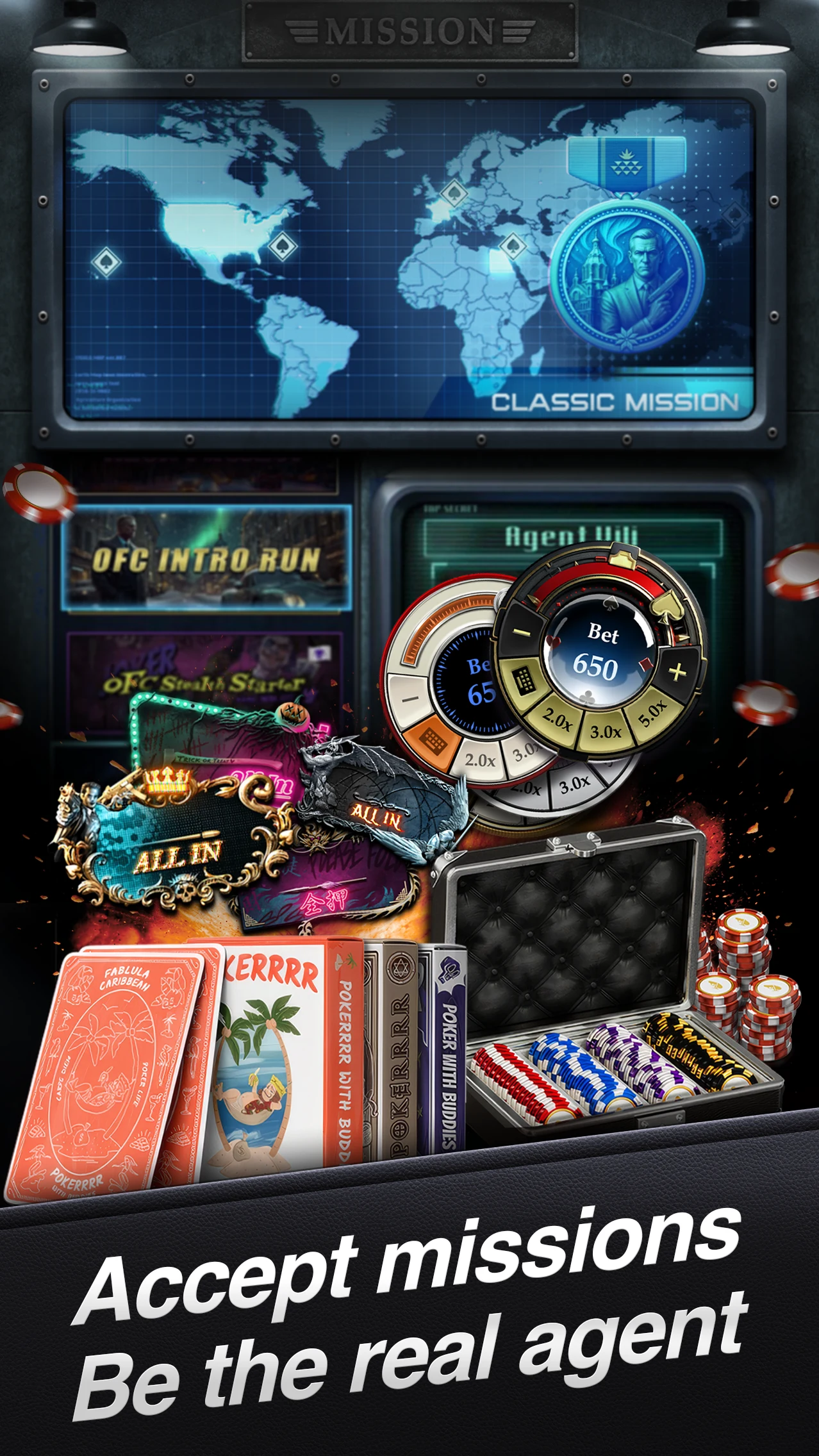 OFC: Pineapple Poker screenshot